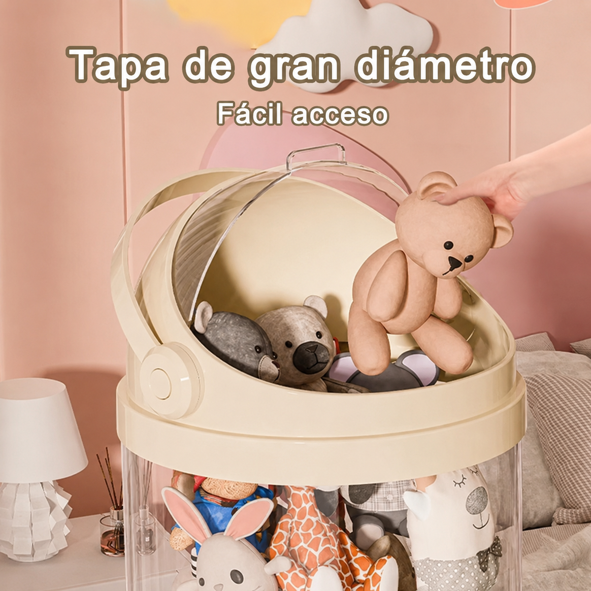 Organizador de Peluches Moderno Torre Decorativa