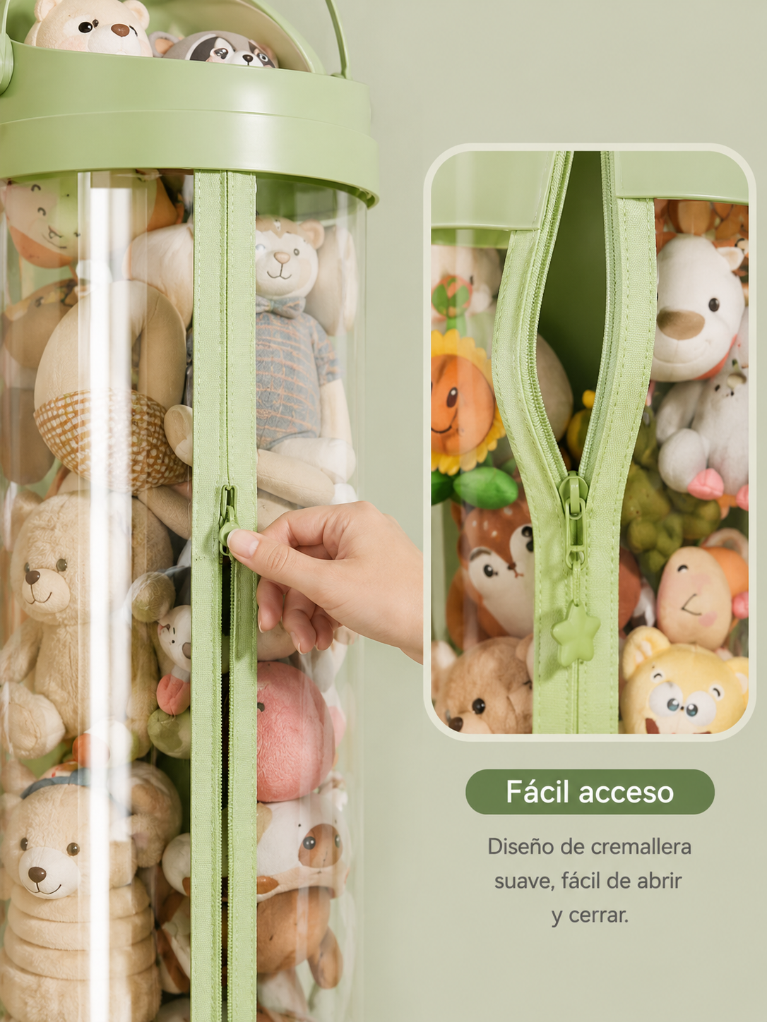 Organizador de Peluches Moderno Torre Decorativa